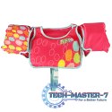 Kamizelka dmuchana BESTWAY 32174 kapok z rękawkami 3-6lat 19-30kg różowa