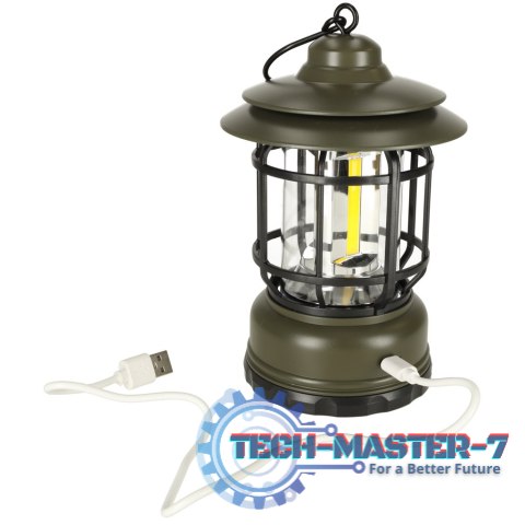 Lampa ogrodowa kempingowa na biwak piknik akumulatorowa USB Lampa ogrodowa kempingowa na biwak piknik akumulatorowa USB