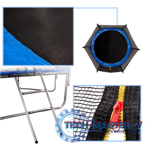 Trampolina ogrodowa dla dzieci siatka 305cm 10ft 42kg Trampolina ogrodowa dla dzieci siatka 305cm 10ft 42kg