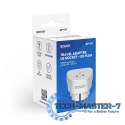 Adapter podróżny, gniazdo US wtyk EU AP-01