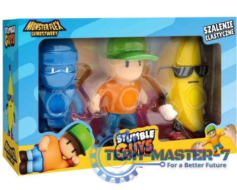 Figurki Gumostwory Stumble Guys 3-pak