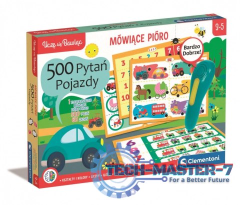 Gra Mówiące pióro 500 pytań Pojazdy