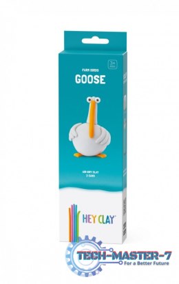 Masa plastyczna Hey Clay Ptaki z farmy Gęś