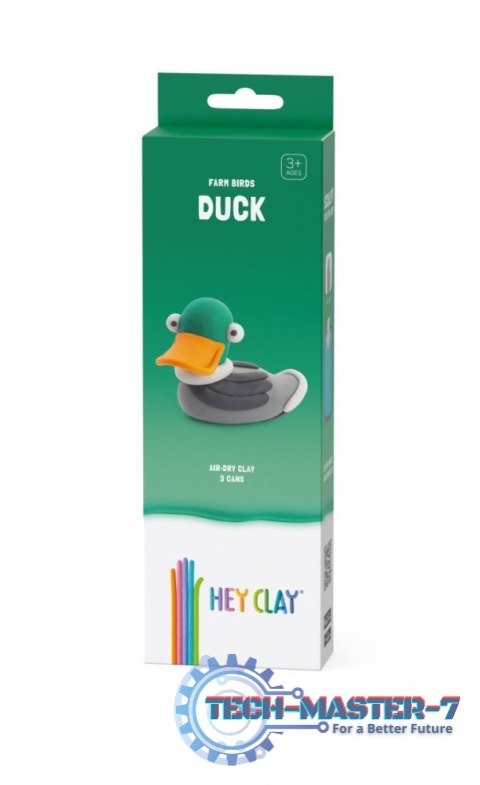 Masa plastyczna Hey Clay Ptaki z farmy Kaczka