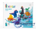 Masa plastyczna Hey Clay Zestaw Mega Dinozaury