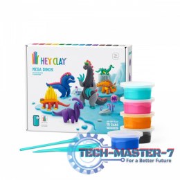 Masa plastyczna Hey Clay Zestaw Mega Dinozaury
