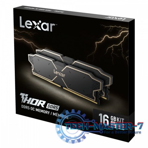 Pamięć DDR5 THOR 16GB (2*8GB)/6000 CL38 czarna Pamięć DDR5 THOR 16GB (2*8GB)/6000 CL38 czarna