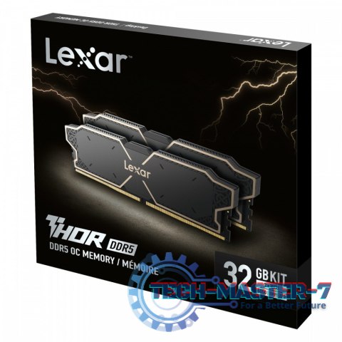 Pamięć DDR5 THOR 32GB (2*16GB)/6000 CL38 czarna Pamięć DDR5 THOR 32GB (2*16GB)/6000 CL38 czarna