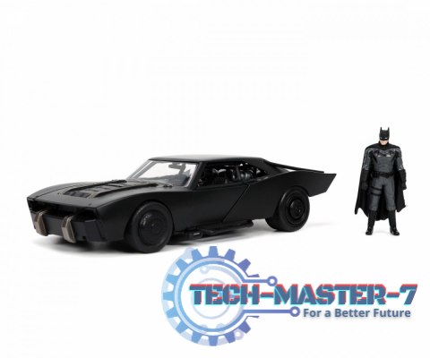 Pojazd Batman Batmobile z figurką 1:24 Pojazd Batman Batmobile z figurką 1:24