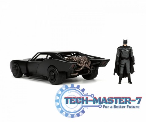 Pojazd Batman Batmobile z figurką 1:24 Pojazd Batman Batmobile z figurką 1:24