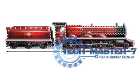 Puzzle 3D 460 elementów Harry Potter Hogwarts Express Puzzle 3D 460 elementów Harry Potter Hogwarts Express