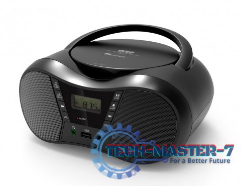 Radioodtwarzacz CD LILA2 USB/BT czarny Radioodtwarzacz CD LILA2 USB/BT czarny
