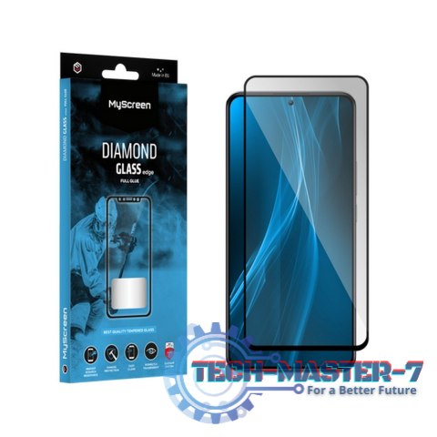 Szkło hartowane Diamond Glass Lite Full Glue iPhone 16 Plus 6,7