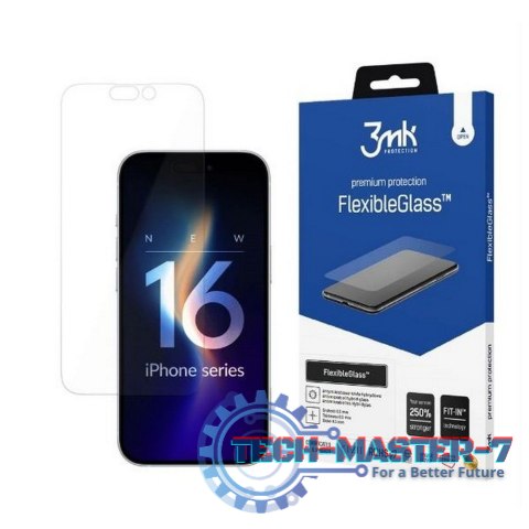 Szkło hybrydowe FlexibleGlass iPhone 16