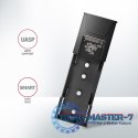 EEM2-GTS2 Obudowa zewnętrzna aluminiowa bezśrubowa USB-C 3.2 Gen 2 M.2 NVMe & SATA SSD + USB-A - USB-C redukcja