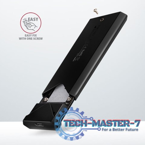 EEM2-UB2 Obudowa zewnętrzna aluminiowa, USB-C 3.2 Gen 2 - M.2 NVMe SSD, długość 42 do 80 mm Czarna EEM2-UB2 Obudowa zewnętrzna aluminiowa, USB-C 3.2 Gen 2 - M.2 NVMe SSD, długość 42 do 80 mm Czarna