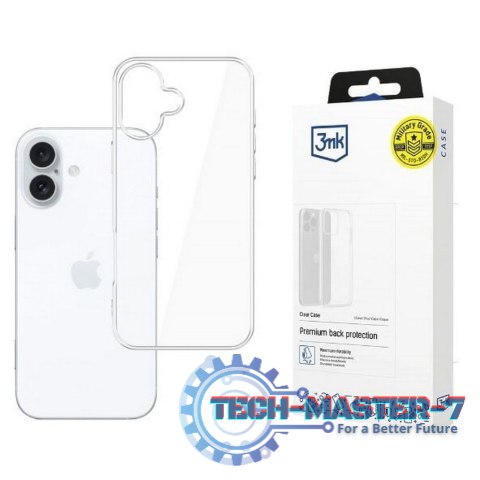Etui przezroczyste iPhone 16 Plus 6,7 cala Etui przezroczyste iPhone 16 Plus 6,7 cala