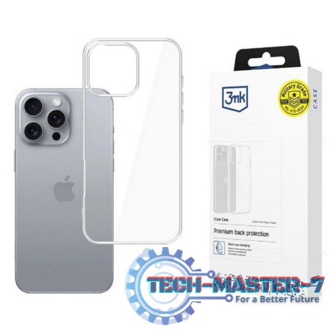 Etui przezroczyste iPhone 16 Pro Max 6,9 cala