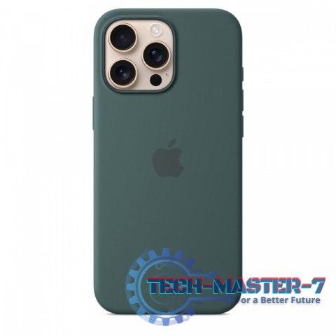 Etui silikonowe z MagSafe do iPhonea 16 Pro Max - górskie jezioro