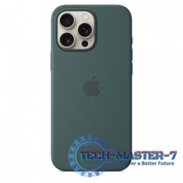 Etui silikonowe z MagSafe do iPhonea 16 Pro Max - górskie jezioro