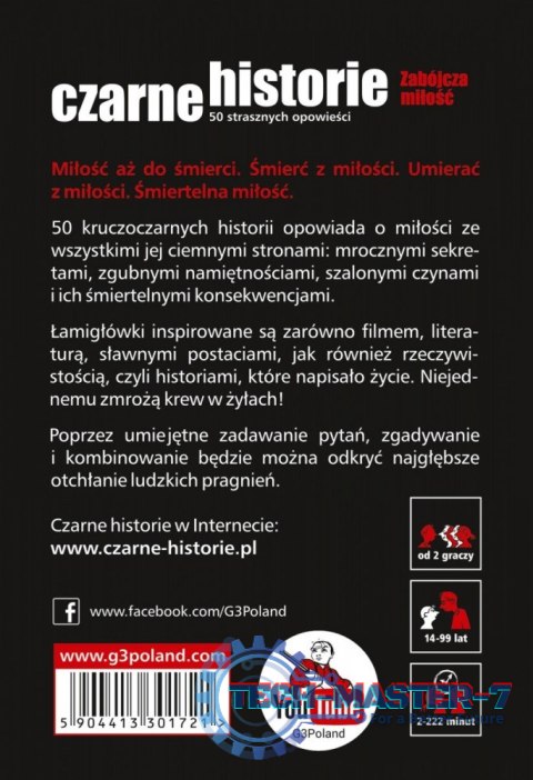 Gra Czarne Historie Zabójcza miłość Gra Czarne Historie Zabójcza miłość