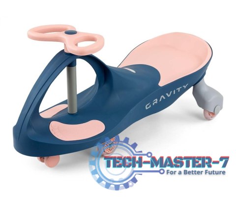 Jeździk grawitacyjny Gravity granatowo-różowy Jeździk grawitacyjny Gravity granatowo-różowy