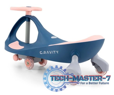 Jeździk grawitacyjny Gravity granatowo-różowy Jeździk grawitacyjny Gravity granatowo-różowy