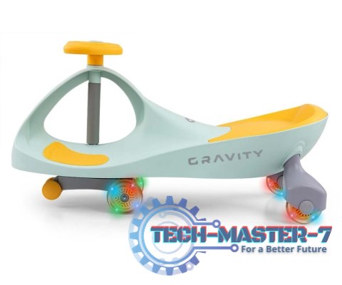 Jeździk grawitacyjny Gravity limonkowo-żółty Jeździk grawitacyjny Gravity limonkowo-żółty