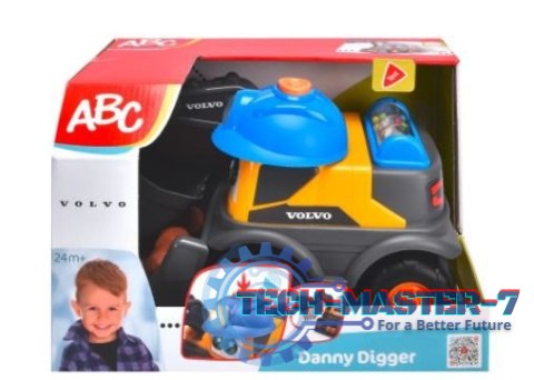 ABC Pojazd Danny grzechotka 26 cm ABC Pojazd Danny grzechotka 26 cm