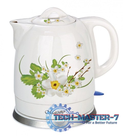Ceramiczny czajnik elektryczny 1,5l 1200W MR-066-WHITE