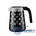 Czajnik elektryczny 1,7l 2200W "KROPKI" MR-045-BLACK