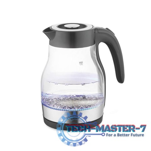 Czajnik elektryczny szklany 1,7l 2200W MR-061-BLACK