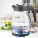 Czajnik elektryczny szklany 1,7l 2200W MR-061-BLACK