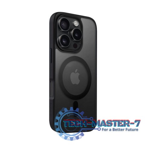 Etui z MagSafe Hybrid Frost MAG Cover do iPhone 16 Pro (czarny) Etui z MagSafe Hybrid Frost MAG Cover do iPhone 16 Pro (czarny)
