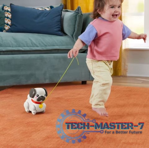 Figurka Pets Spacerowy piesek mopsik Figurka Pets Spacerowy piesek mopsik