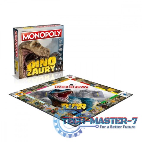 Gra Monopoly Dinozaury Gra Monopoly Dinozaury