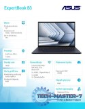 Notebook ExpertBook B3 B3604CMA-Q90306X - Ultra 5 125H/16GB/512GB/16" WUXGA/Win 11 PRO/3YRS