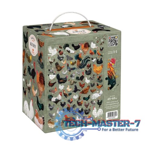 Puzzle Puzzlove Kury 1000 elementów Puzzle Puzzlove Kury 1000 elementów