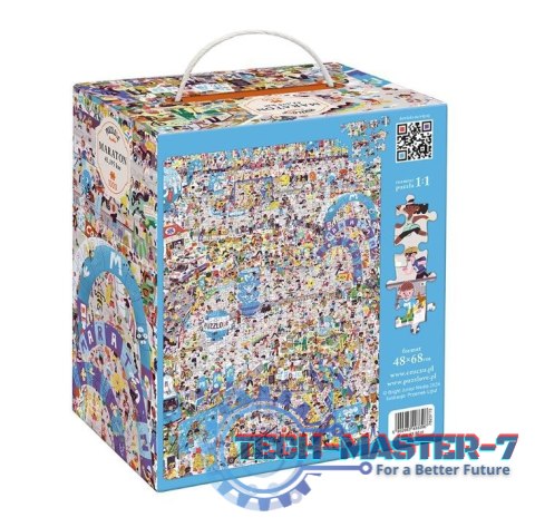 Puzzle Puzzlove Maraton 42,195 km 1000 elementów Puzzle Puzzlove Maraton 42,195 km 1000 elementów