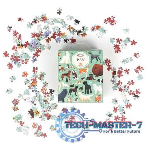 Puzzle Puzzlove Psy 1000 elementów Puzzle Puzzlove Psy 1000 elementów