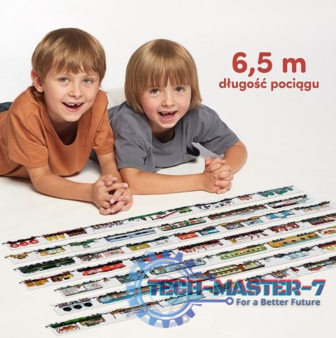 Puzzle dwustronne - Pociągi Puzzle dwustronne - Pociągi