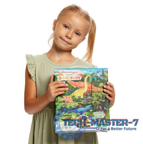 Puzzle obserwacyjne - Dinozaury Puzzle obserwacyjne - Dinozaury
