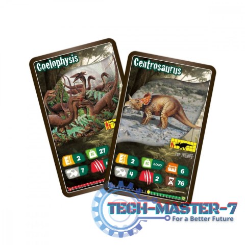 Gra Top Trumps Dinozaury Gra Top Trumps Dinozaury