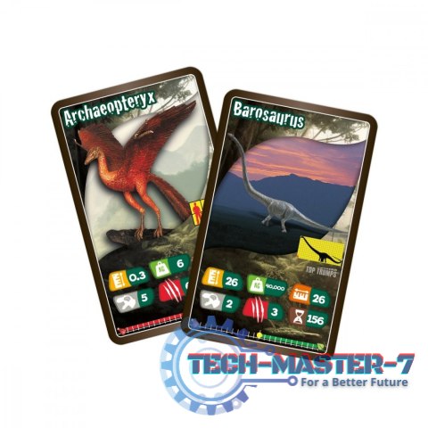 Gra Top Trumps Dinozaury Gra Top Trumps Dinozaury