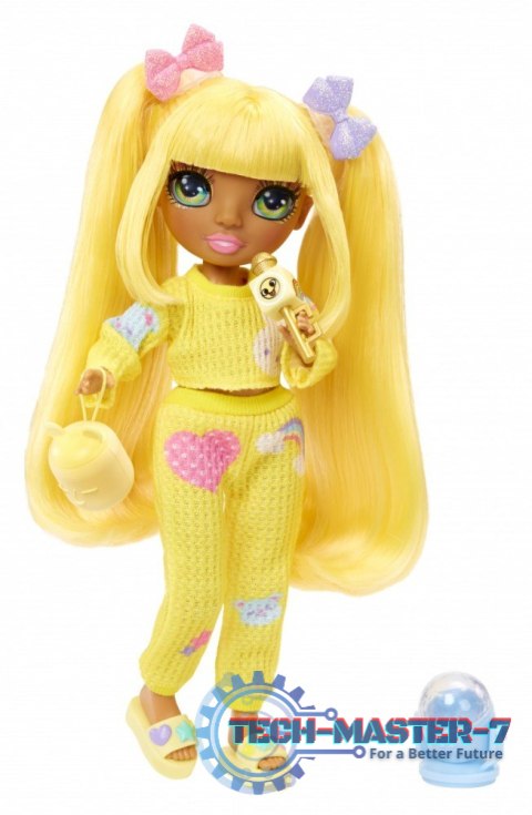 Lalka Rainbow High Junior PJ Party, Sunny Yellow Lalka Rainbow High Junior PJ Party, Sunny Yellow