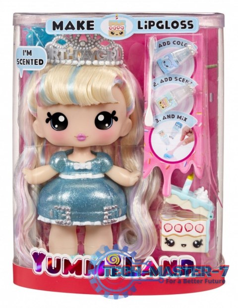 Lalka Yummiland Large Lipgloss Pet, Callie Birthday Cake