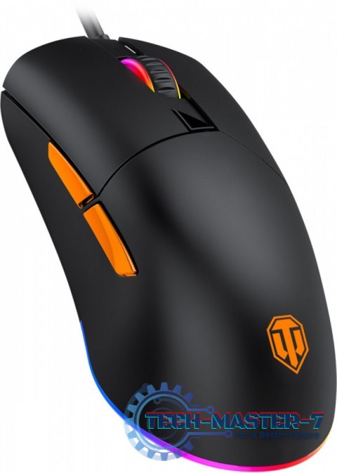 Mysz przewodowa dla graczy INDRUDER WT200 ultralekka - wersja limitowana WORLD OF TANKS