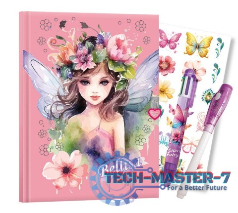 Pamiętnik Flower Fairy Bellisa Pamiętnik Flower Fairy Bellisa