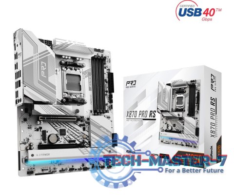 Płyta główna X870 PRO RS AM5 4DDR5 M.2 ATX Płyta główna X870 PRO RS AM5 4DDR5 M.2 ATX