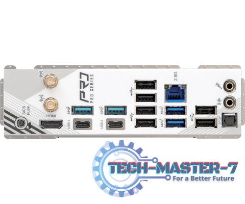 Płyta główna X870 PRO RS WIFI AM5 4DDR5 M.2 ATX Płyta główna X870 PRO RS WIFI AM5 4DDR5 M.2 ATX